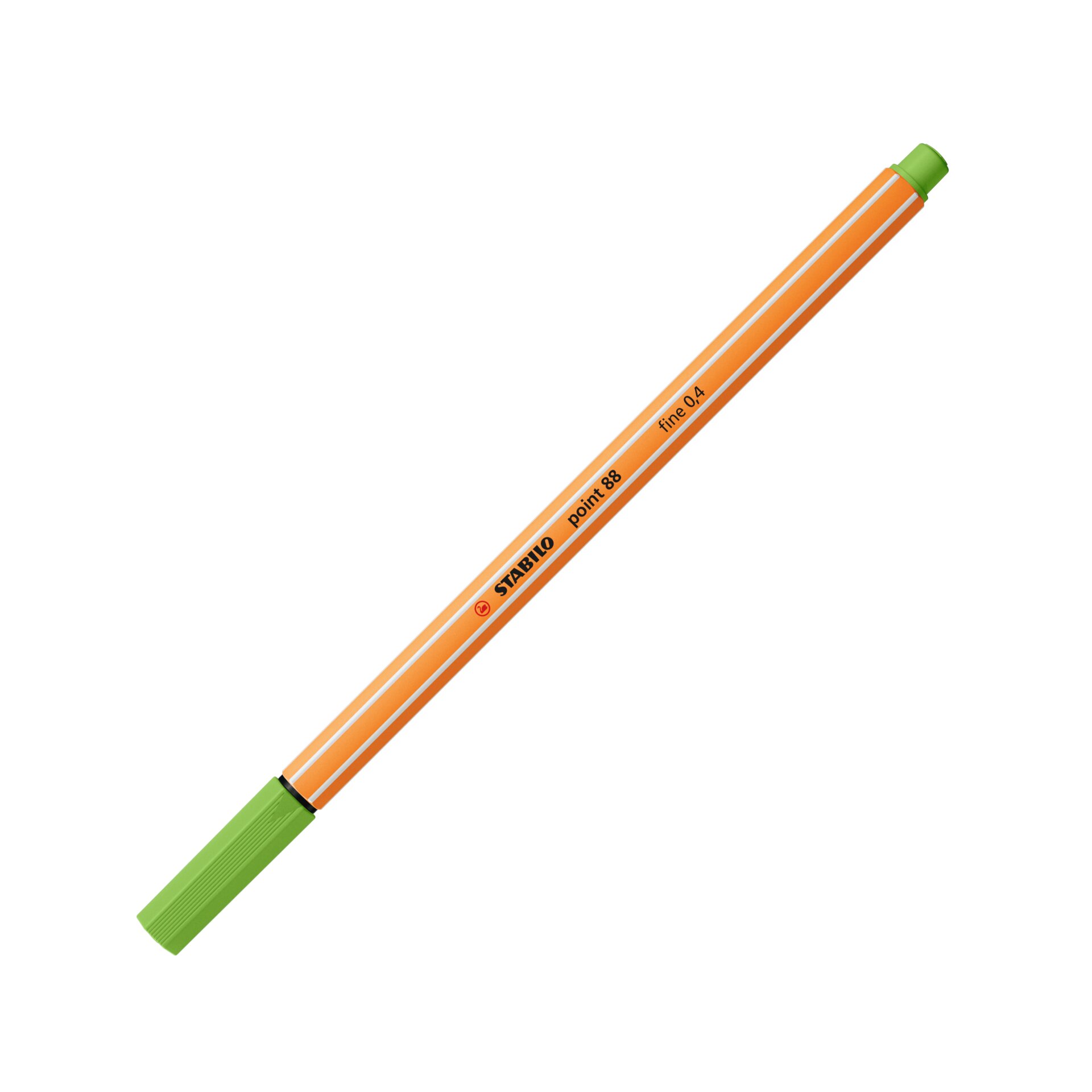STABILO Fineliner point 88, 88/33 0,4 mm, Farbe: Apfelgrün