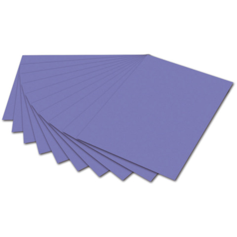 FOLIA Fotokarton, 50 x 70 cm, 300g/m², veilchenblau