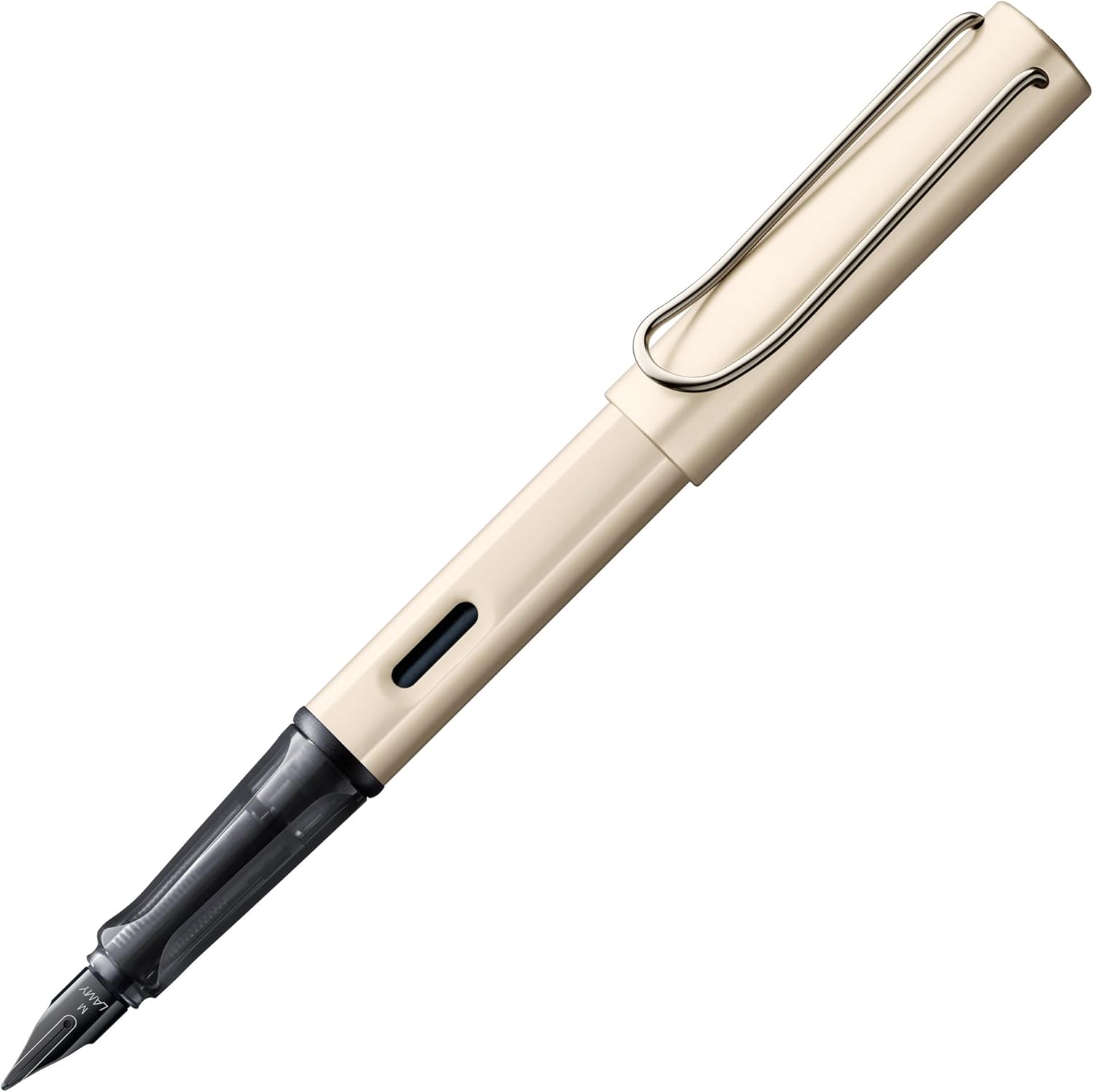 Lamy Lx edler Füllhalter aus Aluminium, Palladium, Feder M, inkl. Tintenpatrone