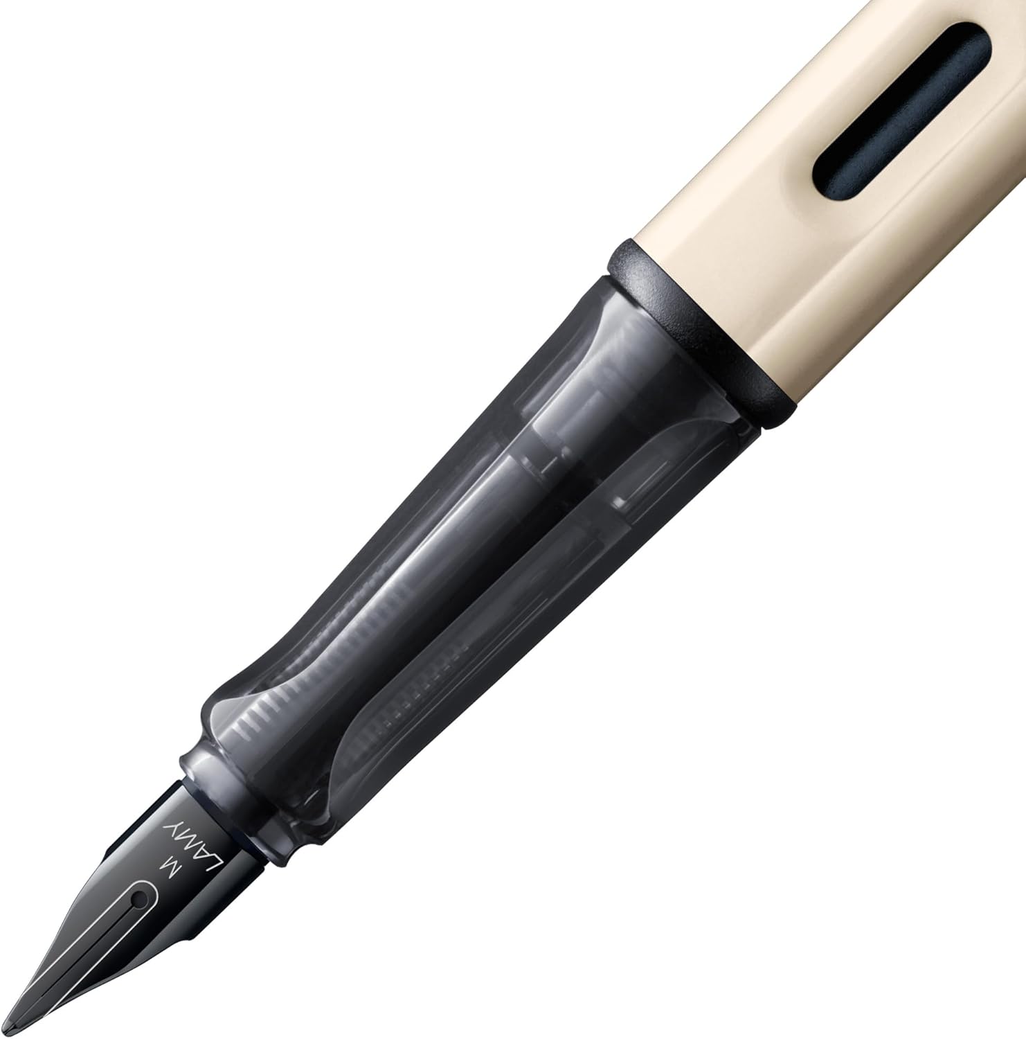 Lamy Lx edler Füllhalter aus Aluminium, Palladium, Feder M, inkl. Tintenpatrone