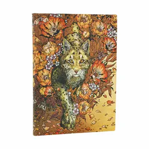 paperblanks Softcover Flexi - Aufsteigender Luchs - Midi - Unliniert