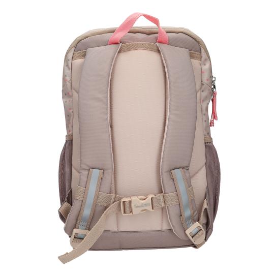 Princess Mimi Ergonomischer Rucksack Hund – braun-beige, mit Brustgurt und Reflektoren