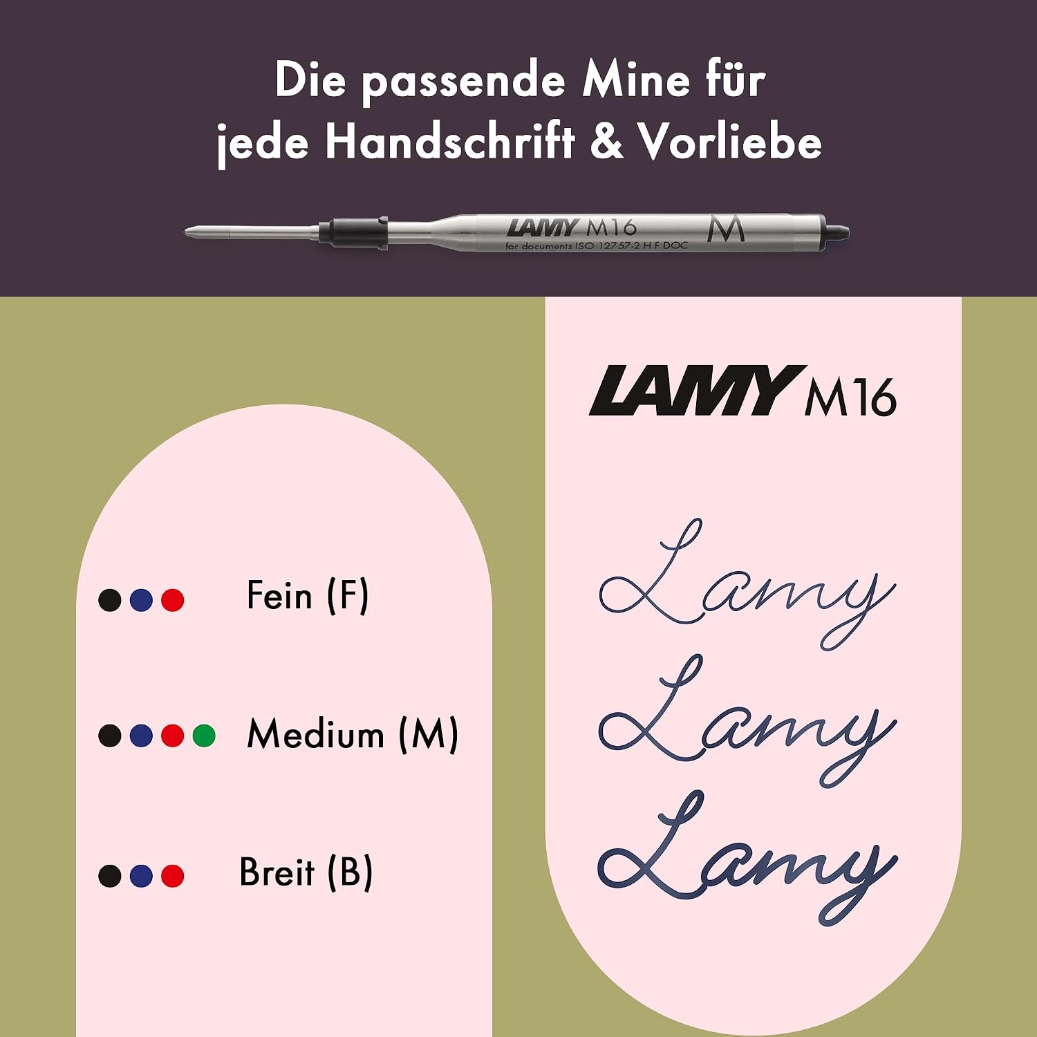 Lamy safari Kugelschreiber 2E3 - scarlet - ergonimischer Griff, inkl. Großraummine M16