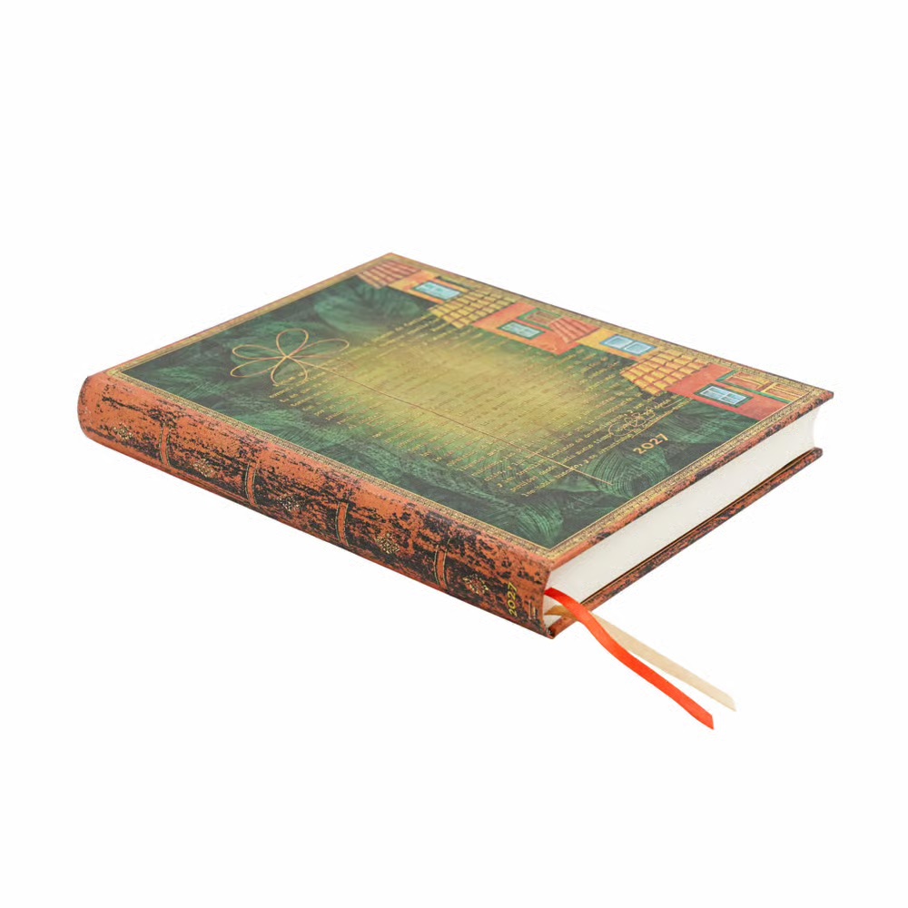 Paperblanks 2027 Garcia Marquez, Hundert Jahre Einsamkeit Hardcover Ultra Tagesüberblick 12-Monatskalender