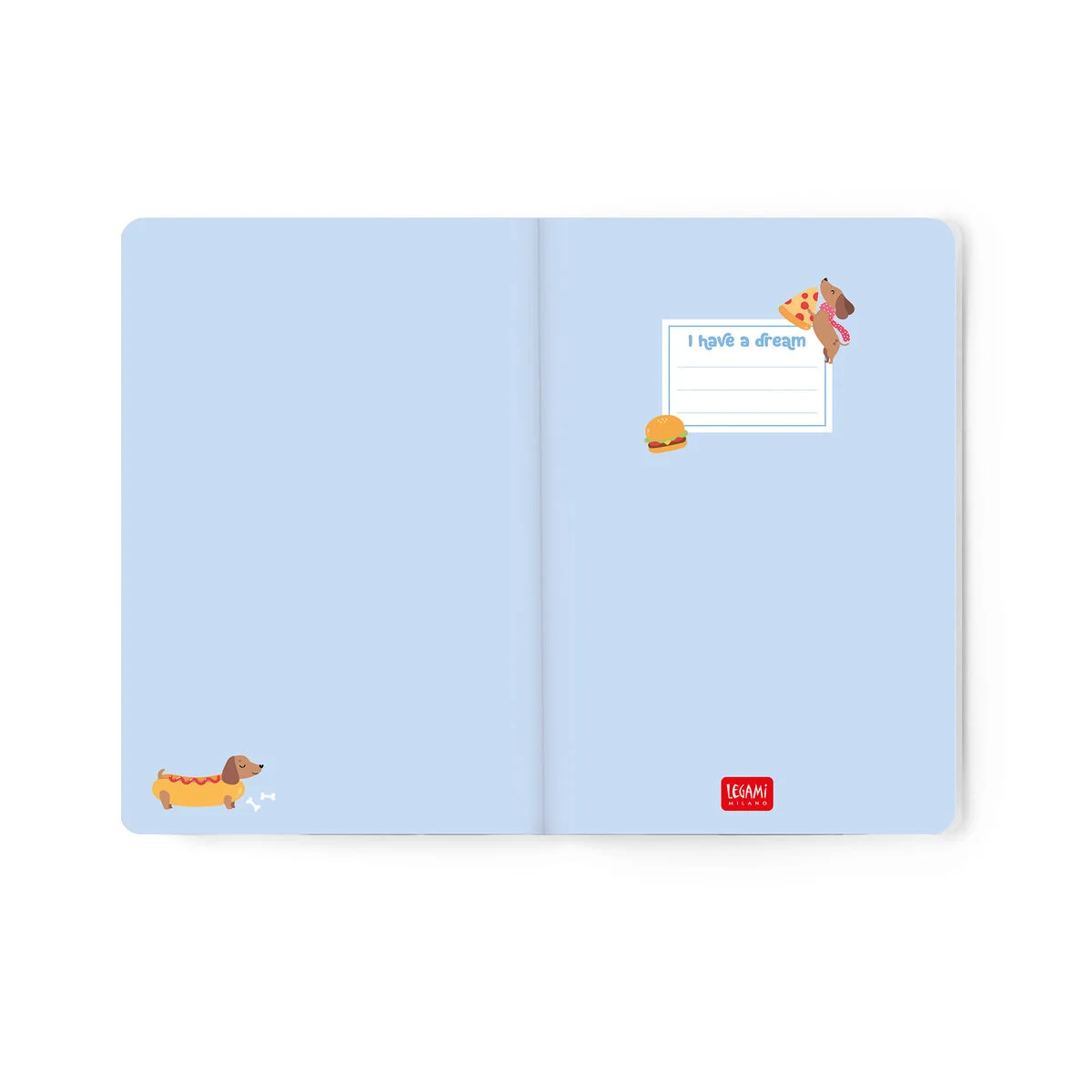 Legami 12-Month Weekly Photo Diary Medium „Dachshund“ – 2027
