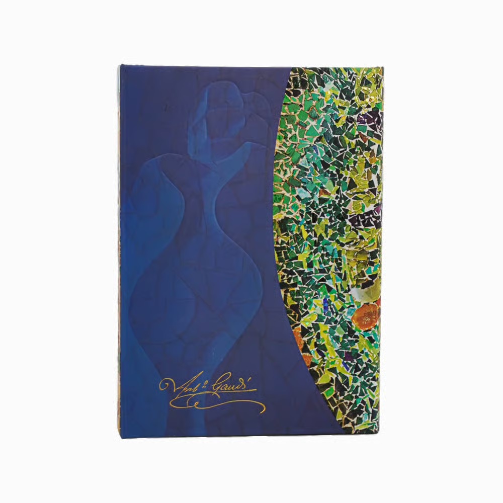 Paperblanks 2027 Gaudis Sonne Hardcover Midi Vertikal 12-Monatskalender