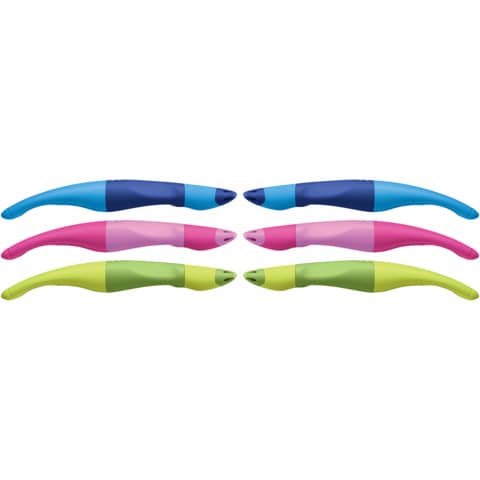STABILO Tintenroller EASYoriginal, Linkshänder, 6892/2-41, Farbe: dunkelblau/hellblau