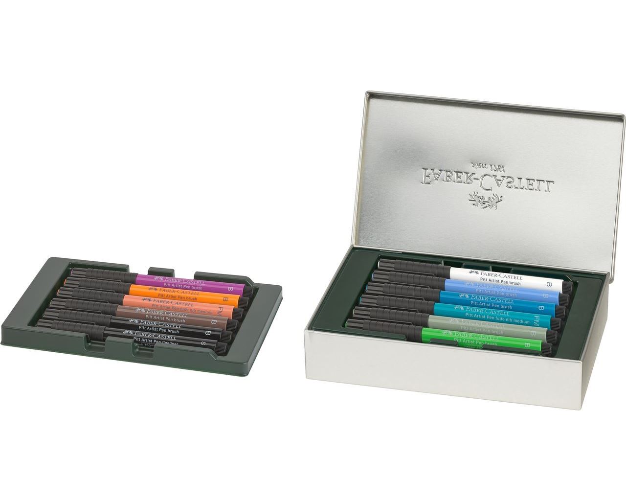 Faber-Castell Tuschestift - Pitt Artist Pen - Geschenkset 12-teilig - New York