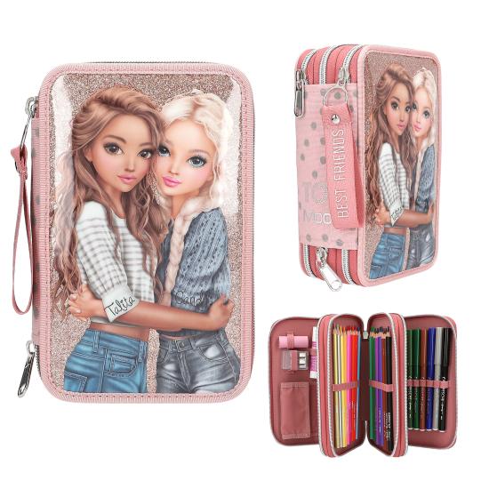 TOPModel 3 Fach Federtasche