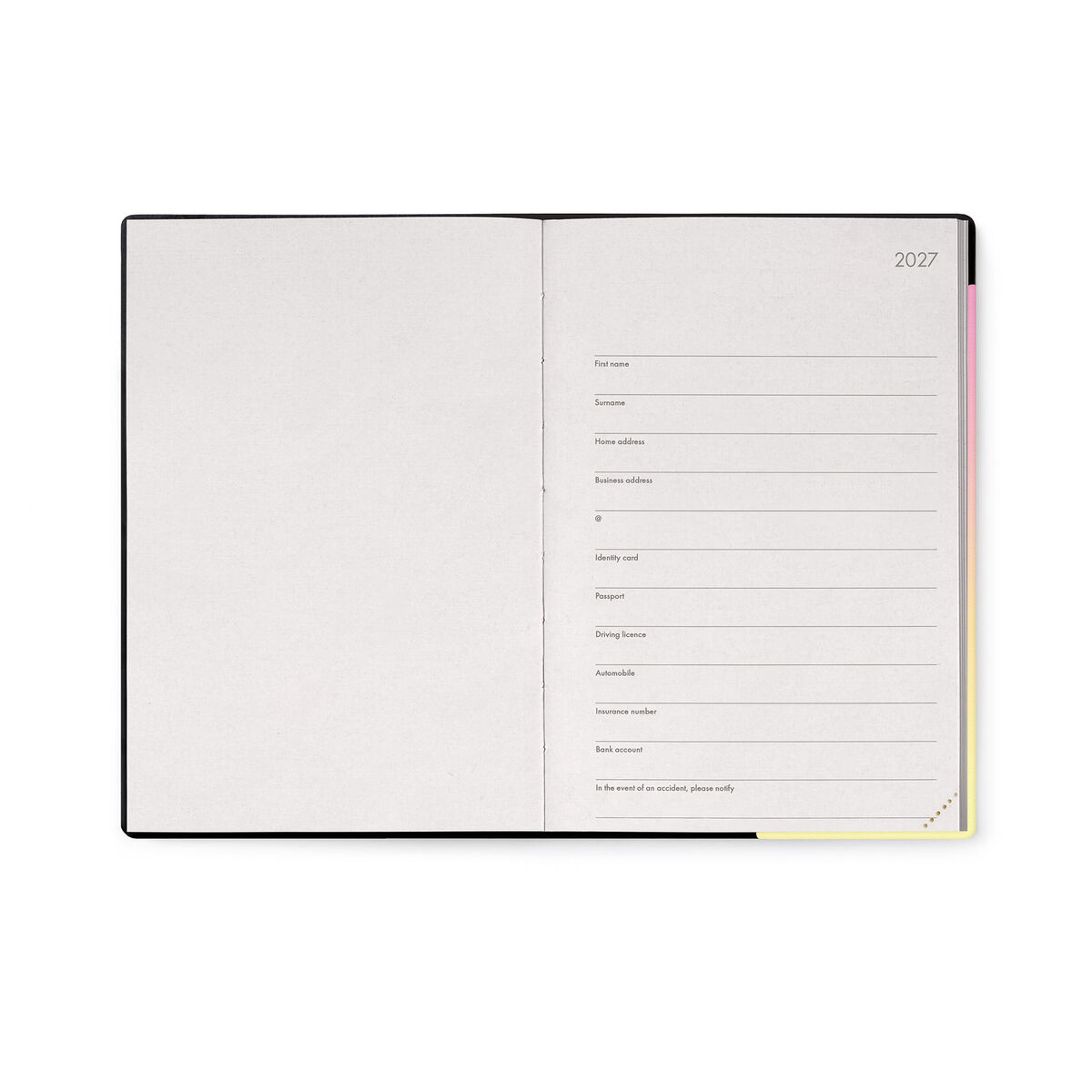Legami Medium Weekly Diary mit Notizbuch „Sunrise Lover“ – 2028