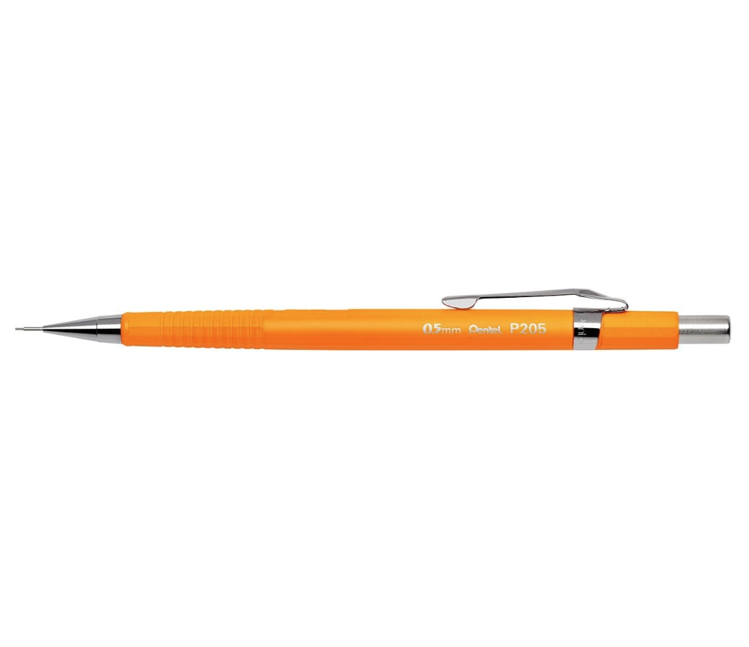 Pentel P205 Druckbleistift - 0,5 mm - Neonorange