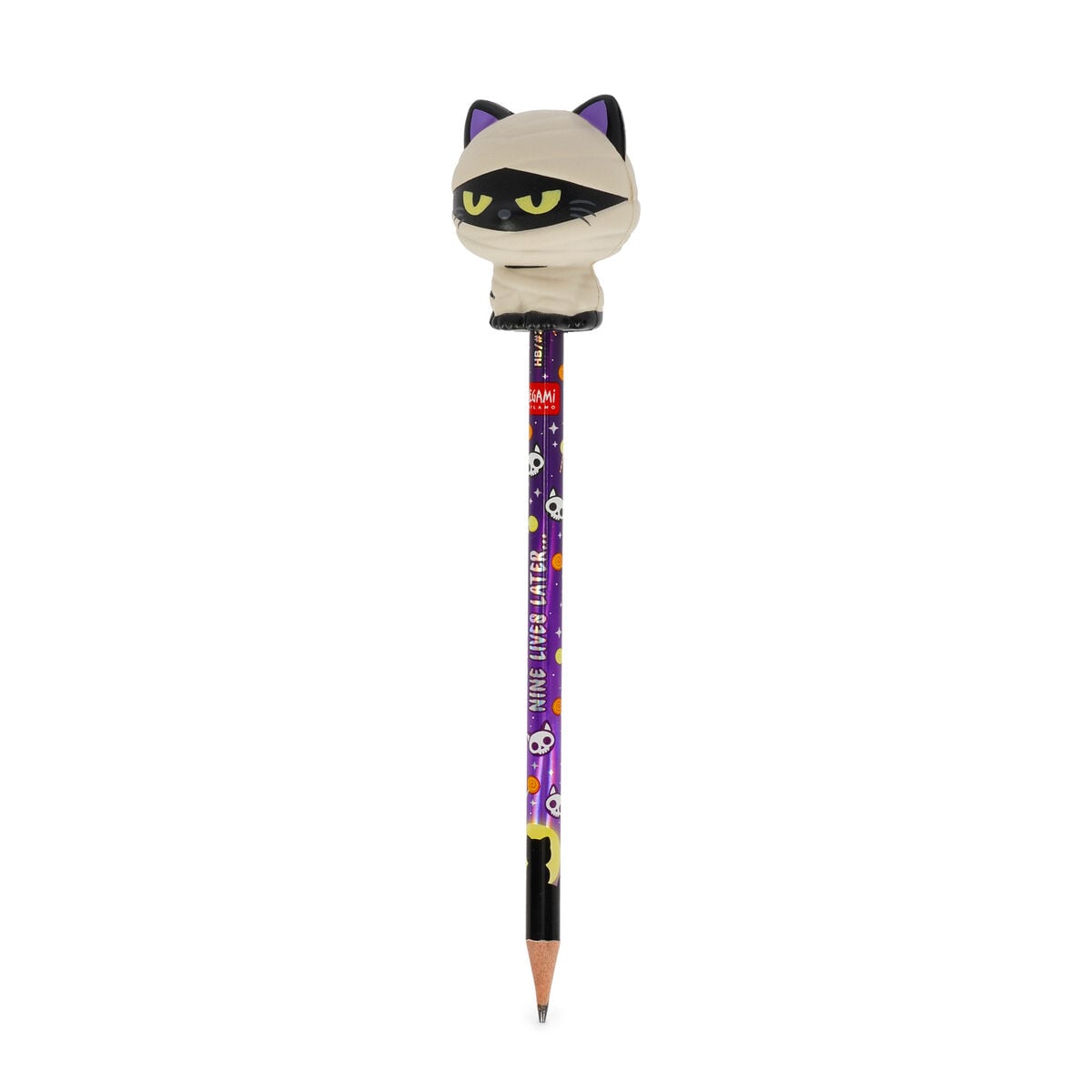 Legami Anti-Stress-Bleistift Mummy Cat - Nine Lives Later - Squeezies