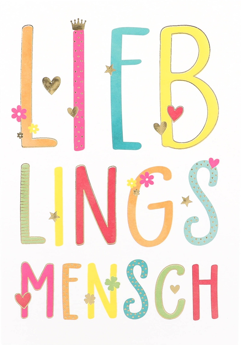 C'est la Vie Klappkarten - Lieblingsmensch 027 C'est la Vie Klappkarten - Lieblingsmensch 027