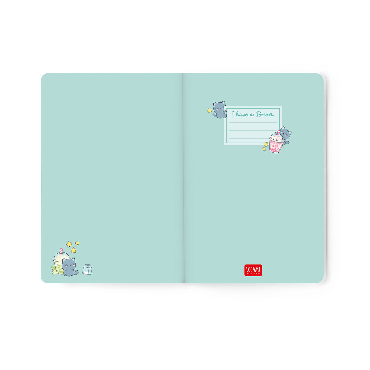 LEGAMI 16-Monats Tagesplaner 2027 - Bubble Tea Kitty - Medium