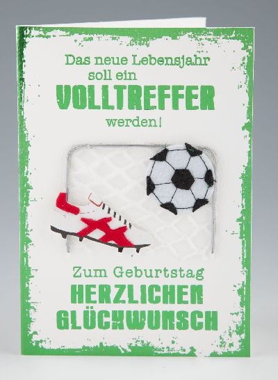 Elegance Klappkarten 020 - Das neue Lebensjahr soll ein Volltreffer Elegance Klappkarten 020 - Das neue Lebensjahr soll ein Volltreffer