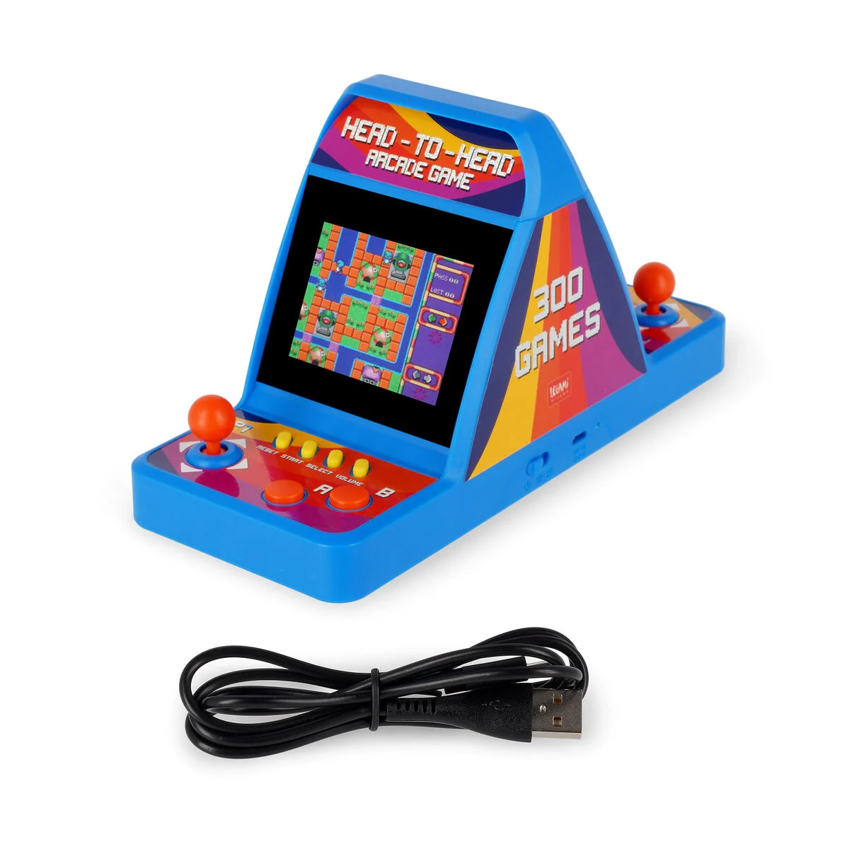 Legami Mini-Arcade-Videospiel für zwei Spieler