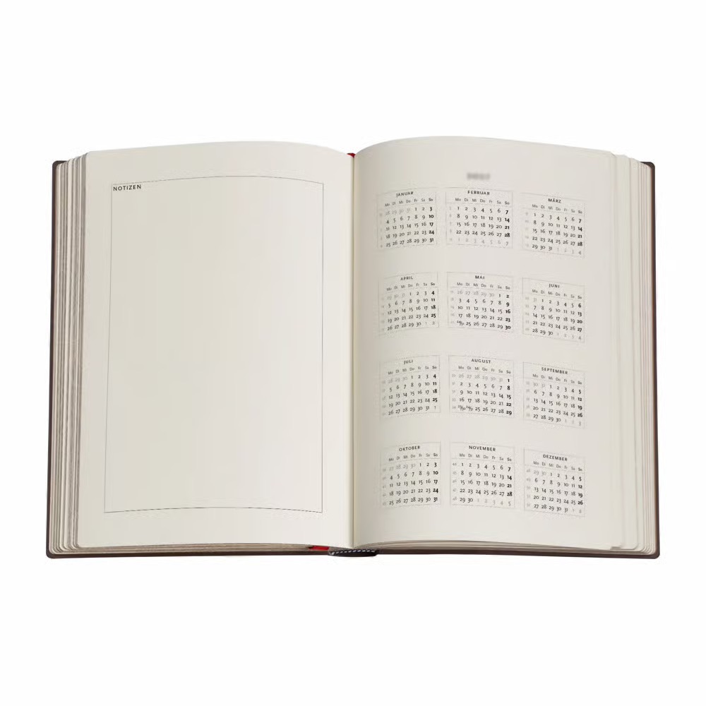 Paperblanks 2027 Anemone Hardcover Midi Vertikal 12-Monatskalender