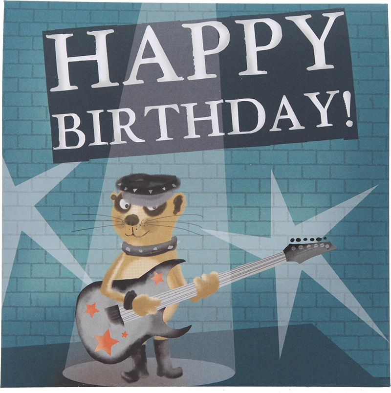 Musik Pop-Up Karte 026 - Happy Birthday Musik Pop-Up Karte 026 - Happy Birthday