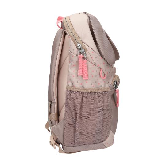 Princess Mimi Ergonomischer Rucksack Hund – braun-beige, mit Brustgurt und Reflektoren