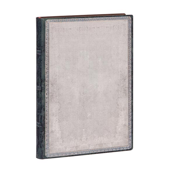 Paperblanks Notizbuch - Weißer Feuerstein - Flint - Midi - Unliniert - Softcover Flexi Journal