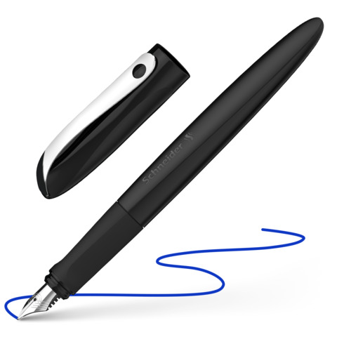 Schneider Wavy A Füllhalter, schwarz