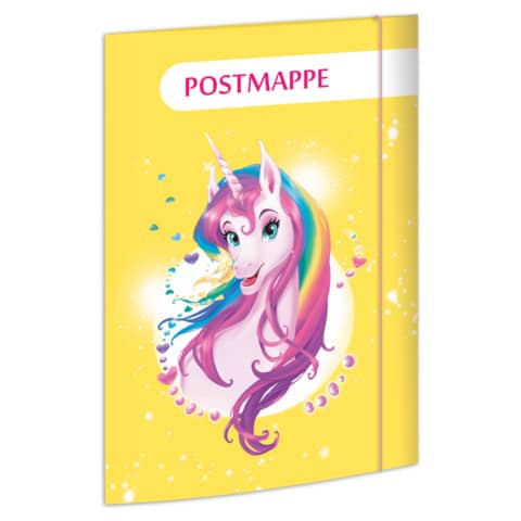RNK Postmappe "Einhornportrait" A4