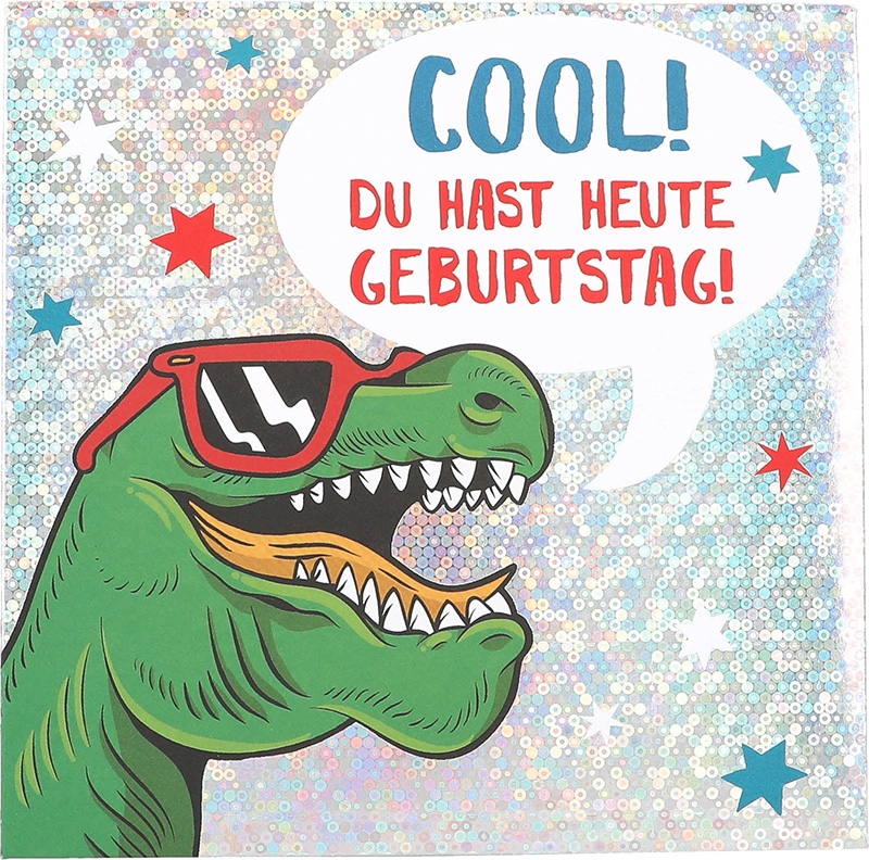 Musik Pop-Up Karte 051 - Cool! Du hast heute Geburtstag!