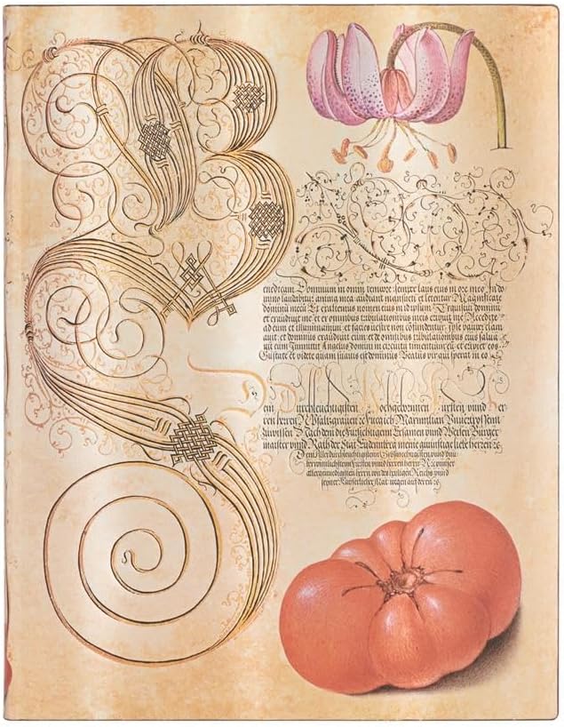 paperblanks  - Flexi Softcover - Lilie & Tomate - Ultra - Blanko paperblanks  - Flexi Softcover - Lilie & Tomate - Ultra - Blanko