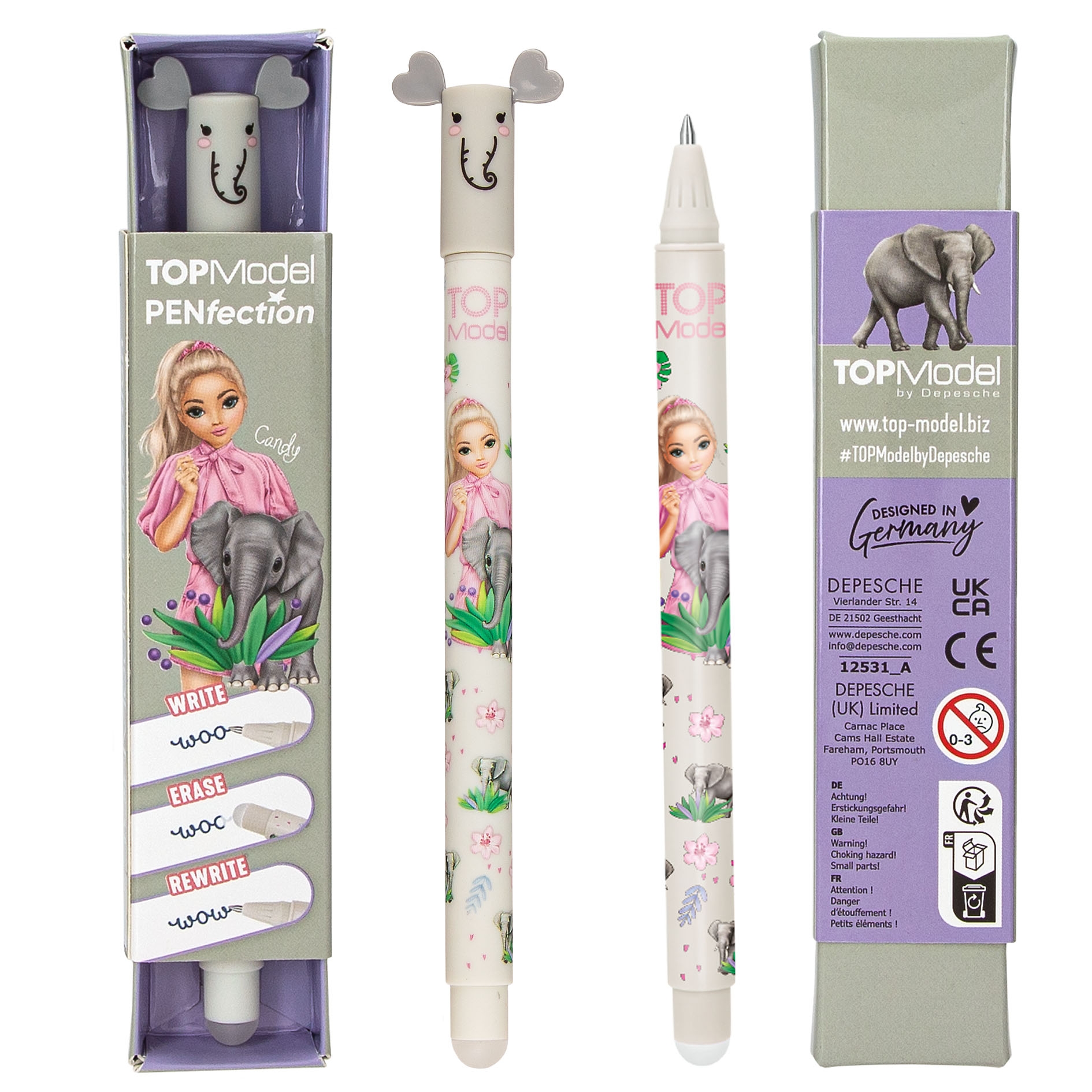 TOPModel Radierbarer Gelstift PENfection