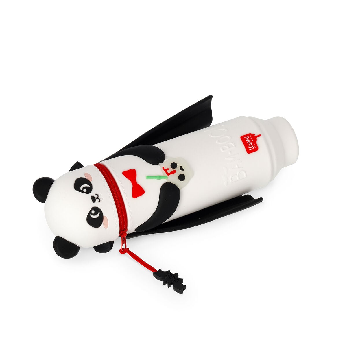 Legami Kawaii - Panda Bam-Boo - 2-in-1-Federmäppchen aus Silikon
