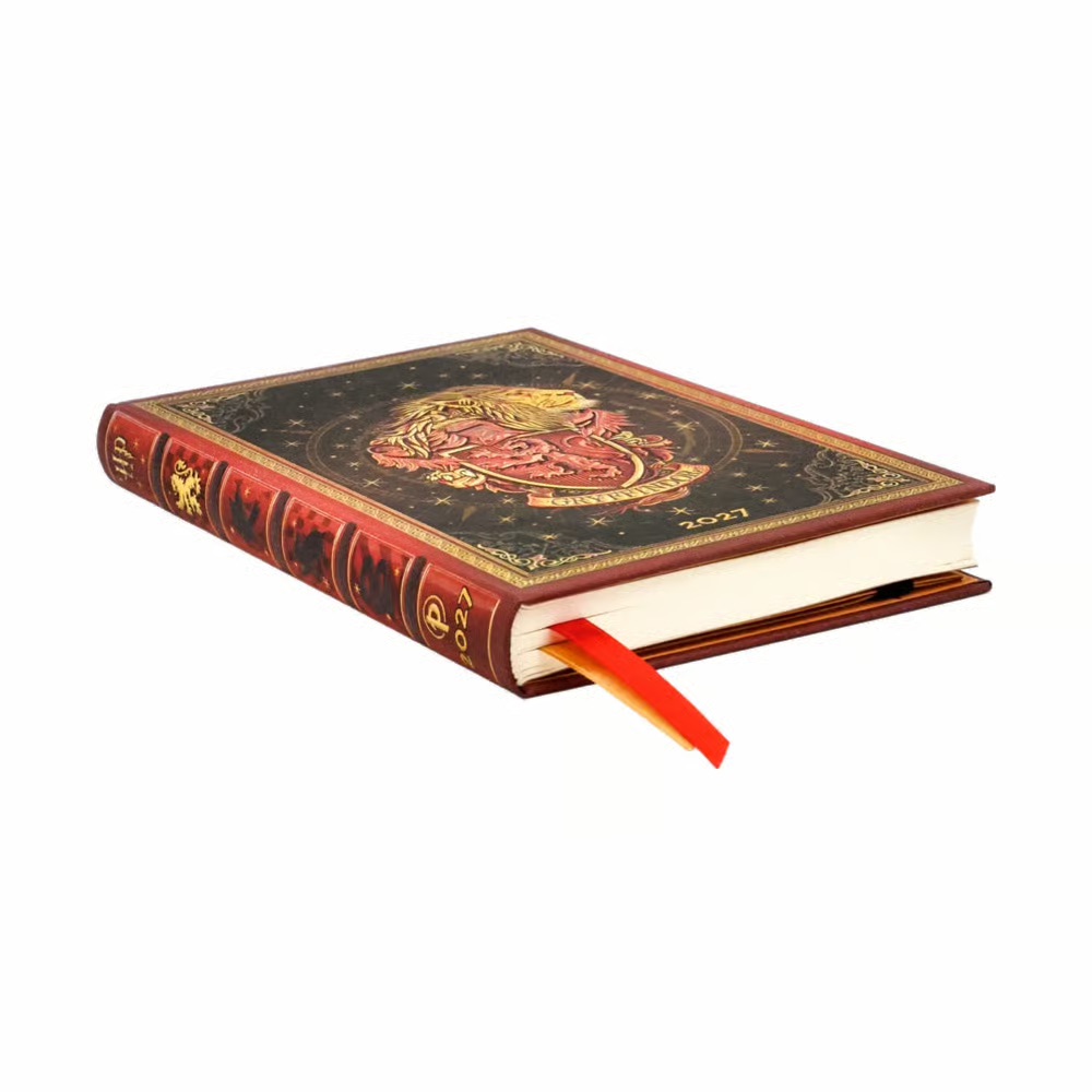 Paperblanks 2027 Kalender Gryffindor Hardcover Mini Horizontal 12-Monatskalender
