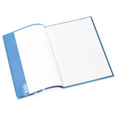 HERMA Heftschoner, A4, PP, transparent/dunkelblau