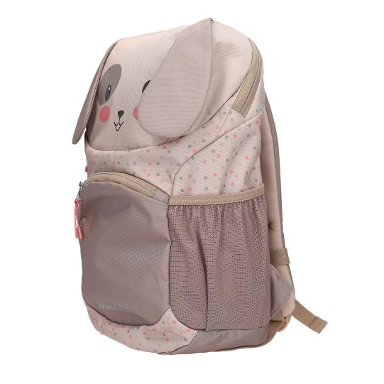Princess Mimi Ergonomischer Rucksack Hund – braun-beige, mit Brustgurt und Reflektoren