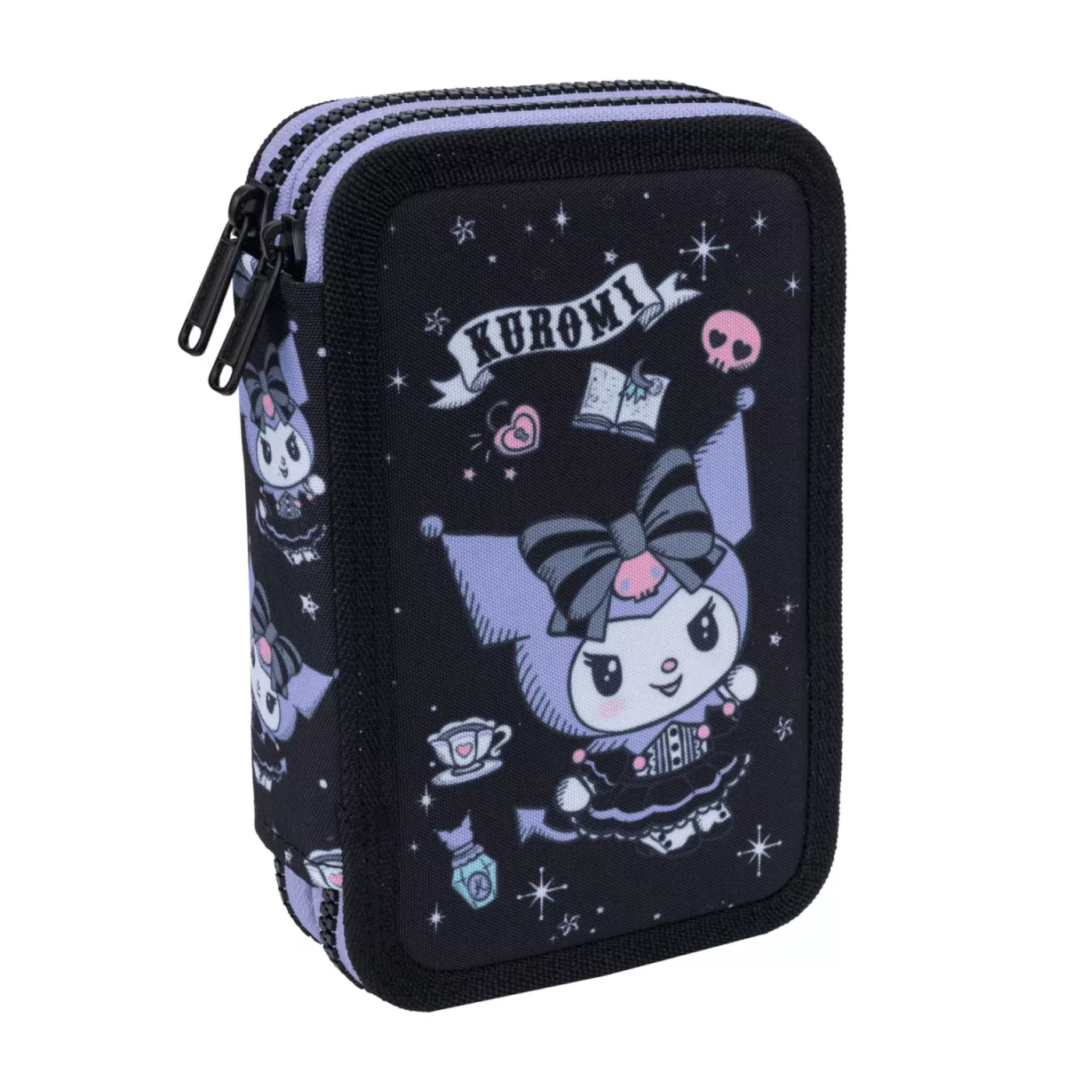 Coolpack JUMPER 2 gefülltes Etui Kuromi – 2 Fächer, 35-teilig