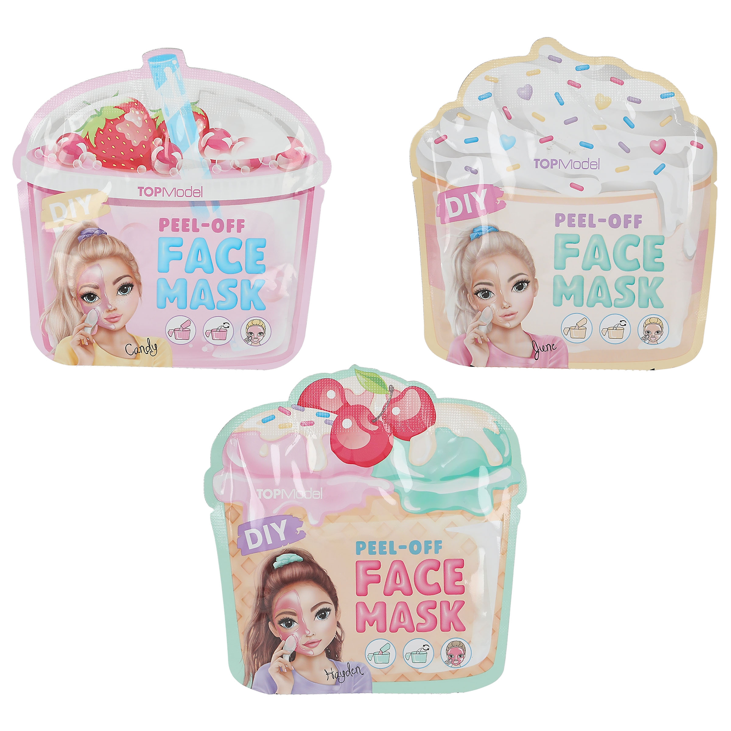 TOPModel DIY Gesichtsmaske CANDY GLAM, sortierte Lieferung