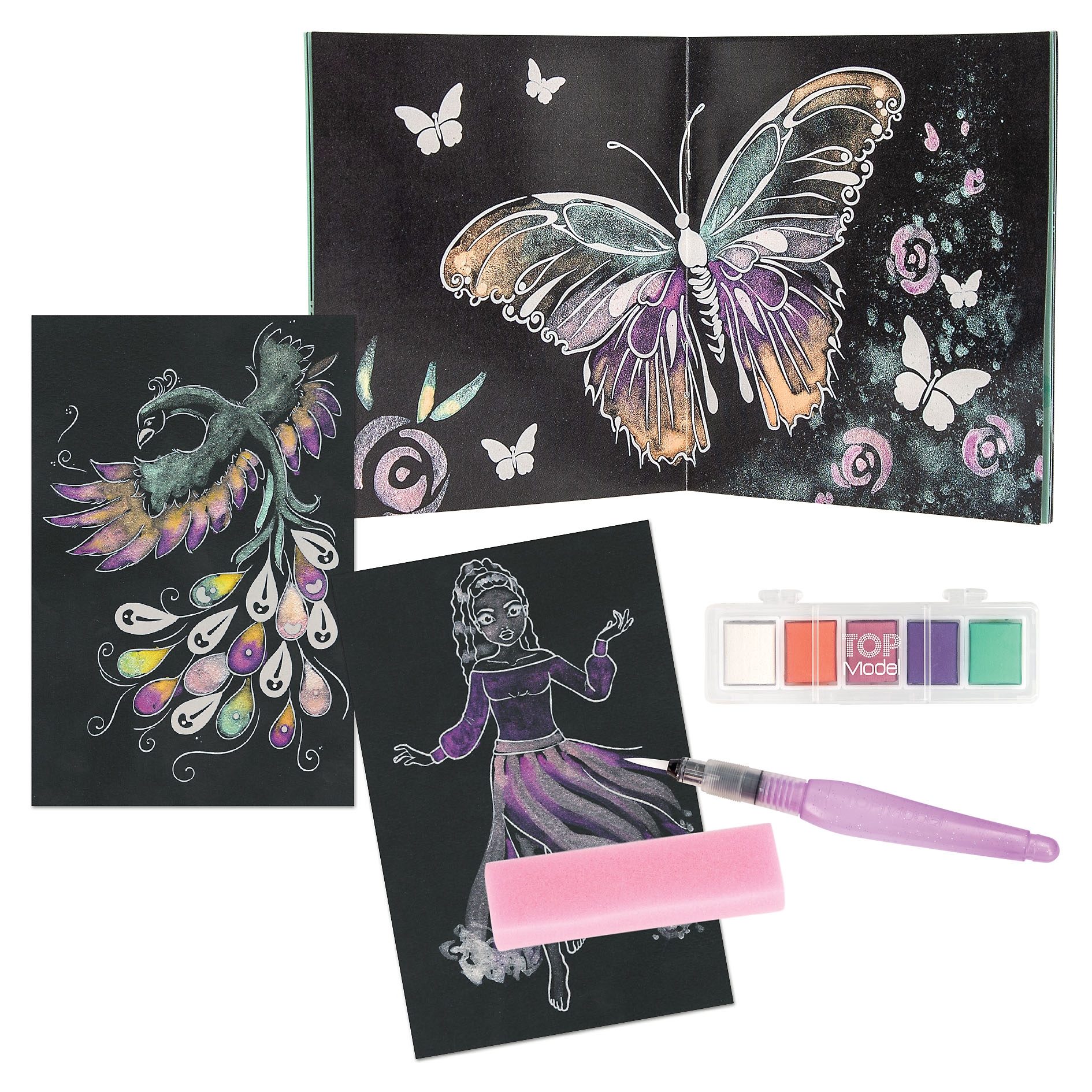 TOPModel Metallic Watercolour Set