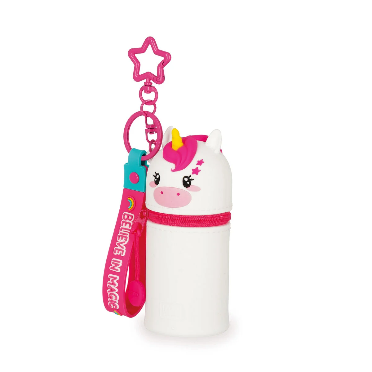 Legami Münztasche mit Schlüsselanhänger - Mini Kawaii - Einhorn