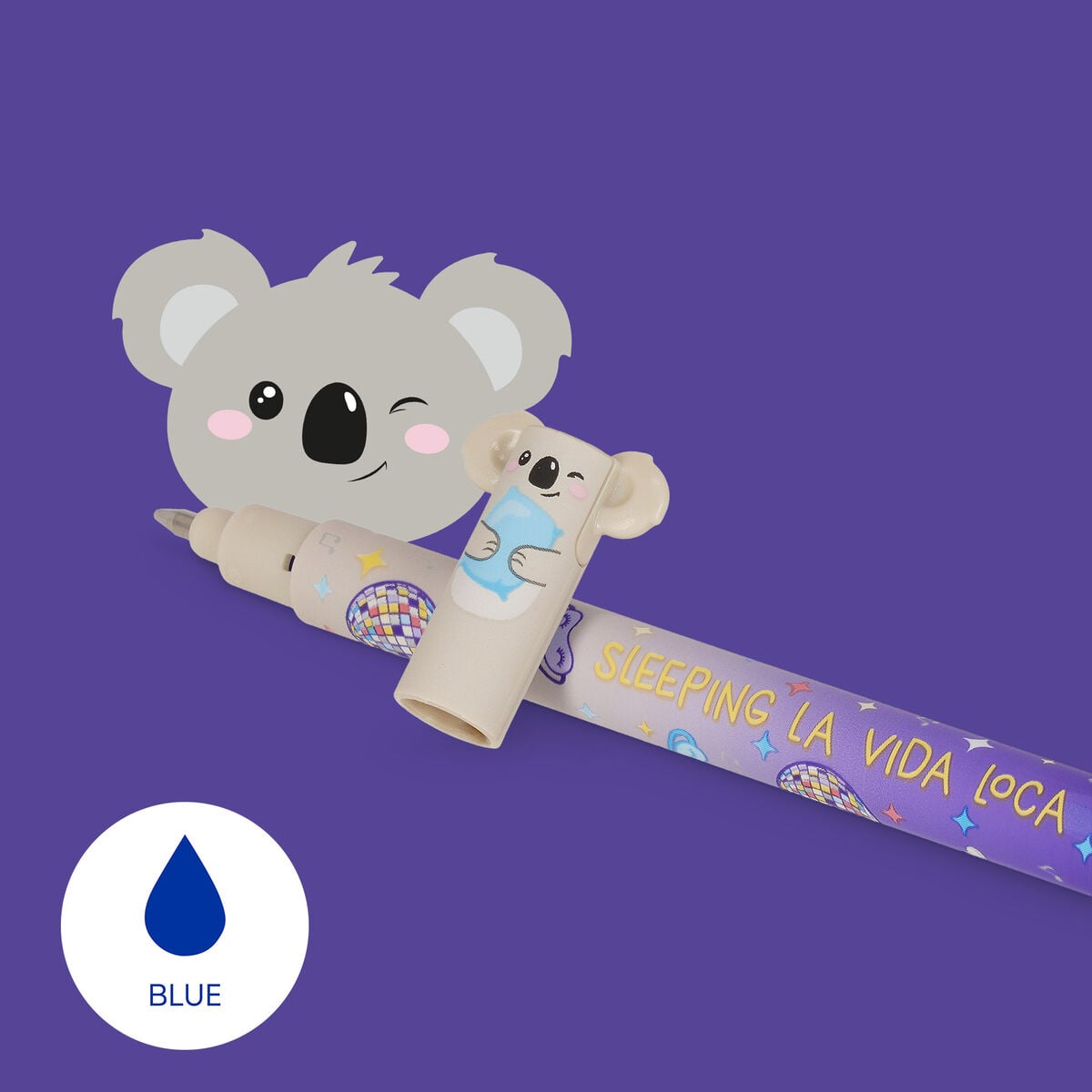 Legami radierbarer Gelstift - Koala "Sleeping la Vida Loca"