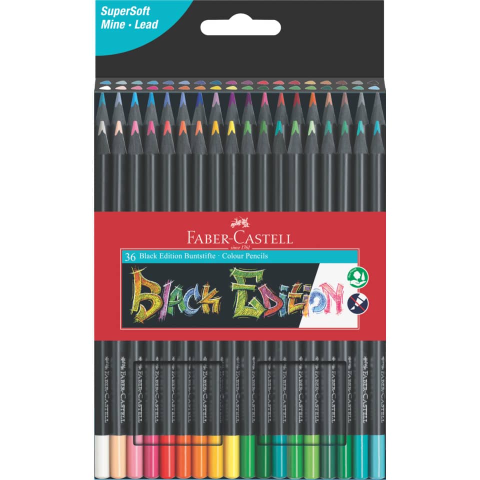 Faber-Castell Black Edition 116436, 36 Stück Faber-Castell Black Edition 116436, 36 Stück