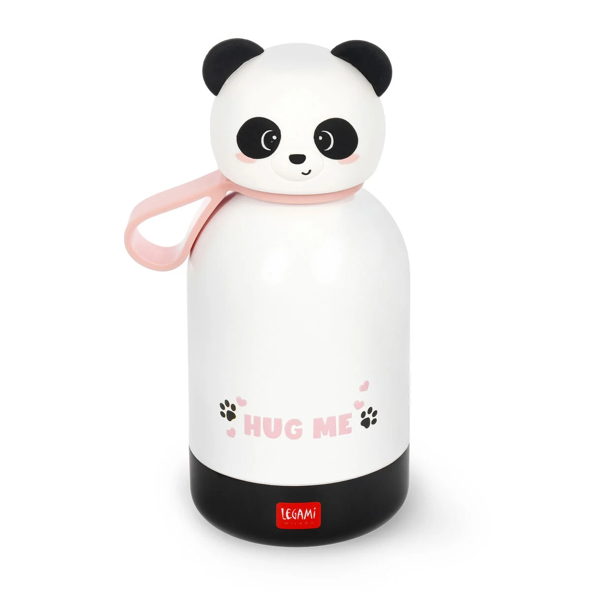 Legami Trinkflasche - Panda - für Kinder - Hot&Cold BFF