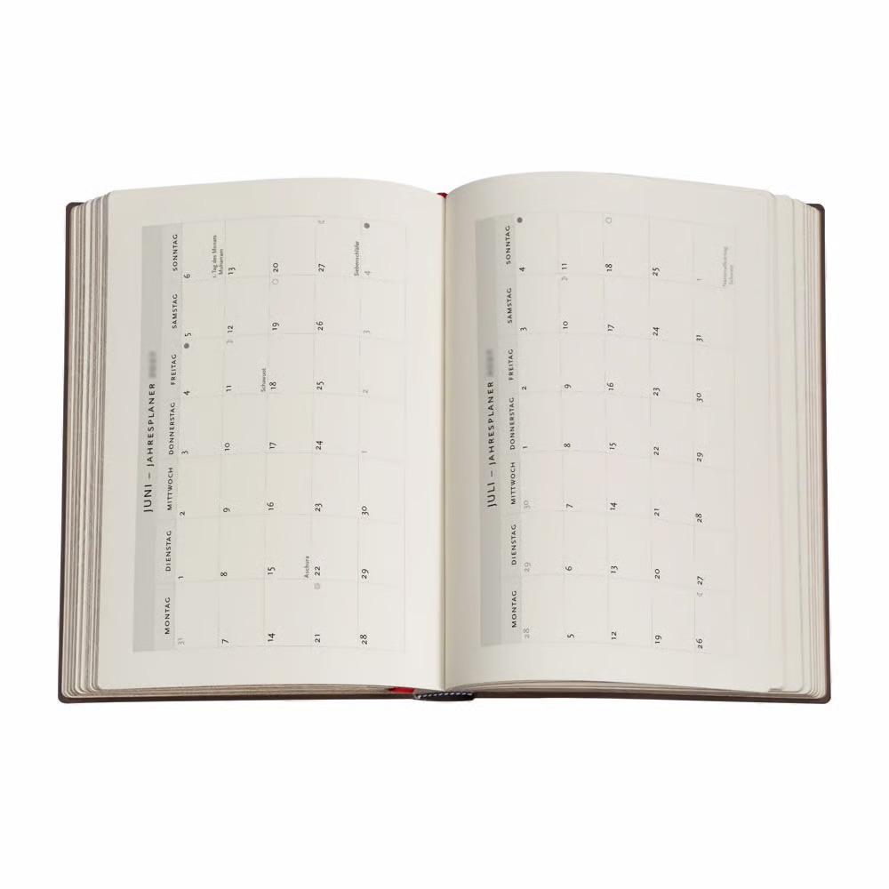Paperblanks 2027 Black Edition Schlicht Softcover Midi Horizontal 12-Monatskalender