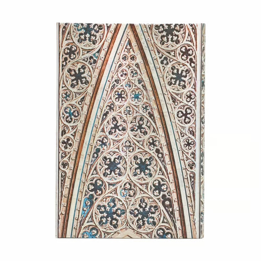 Paperblanks 2027 Gewölbe des Mailänder Doms Hardcover Mini Horizontal 12-Monatskalender