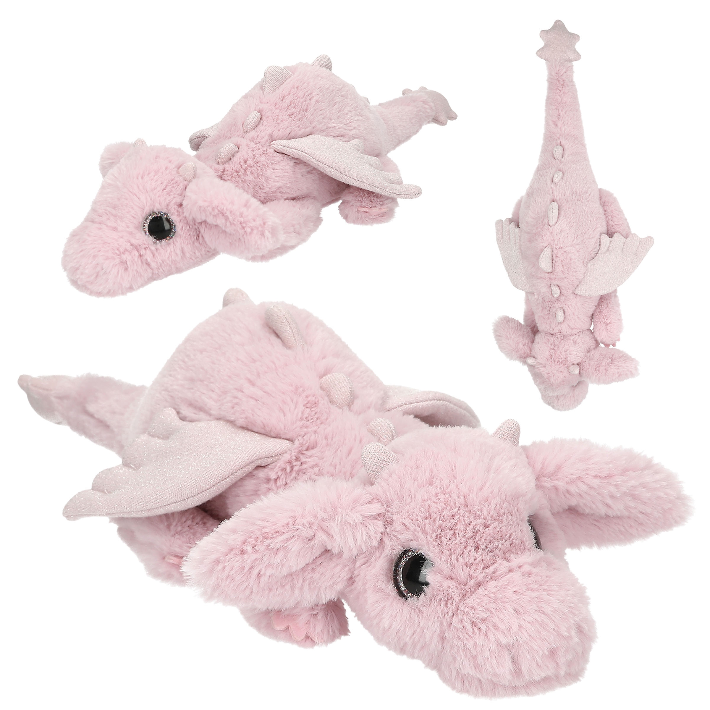 Snukis Plüsch Drache, Farbe: rosa