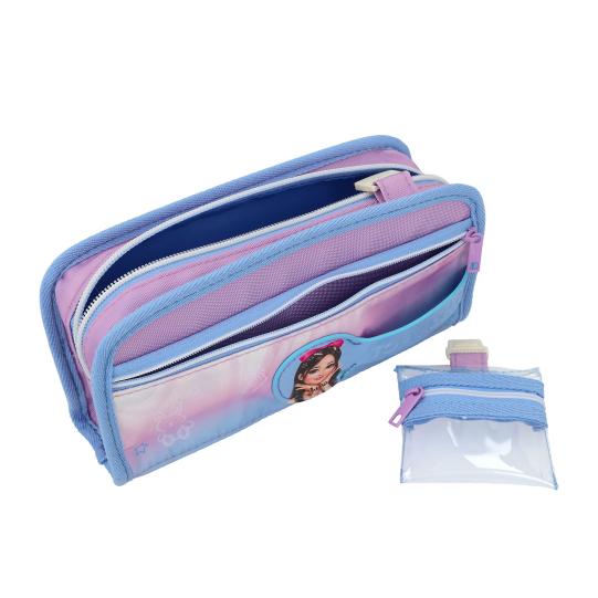 TOPModel Schlampertasche MODERN GIRLY – Pastell, mit abnehmbarer Minitasche