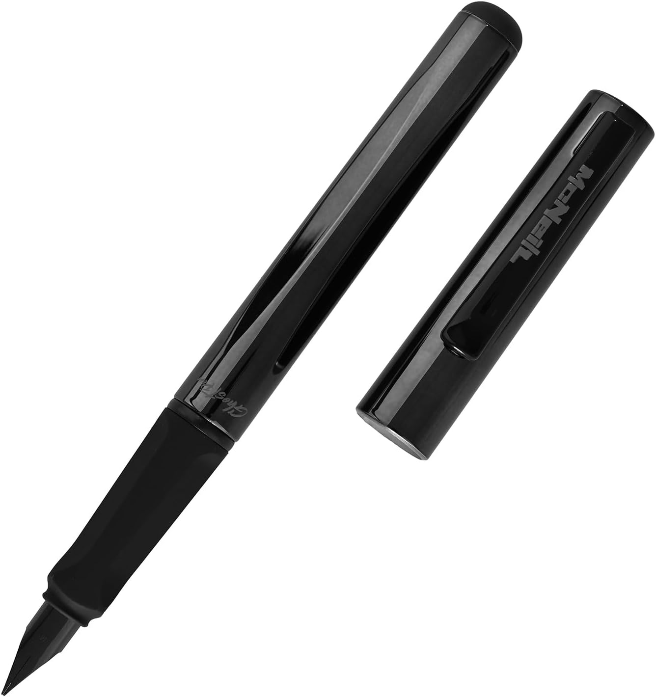 McNeill - Ghost Pen - radierbarer Füller - Metallic - schwarz