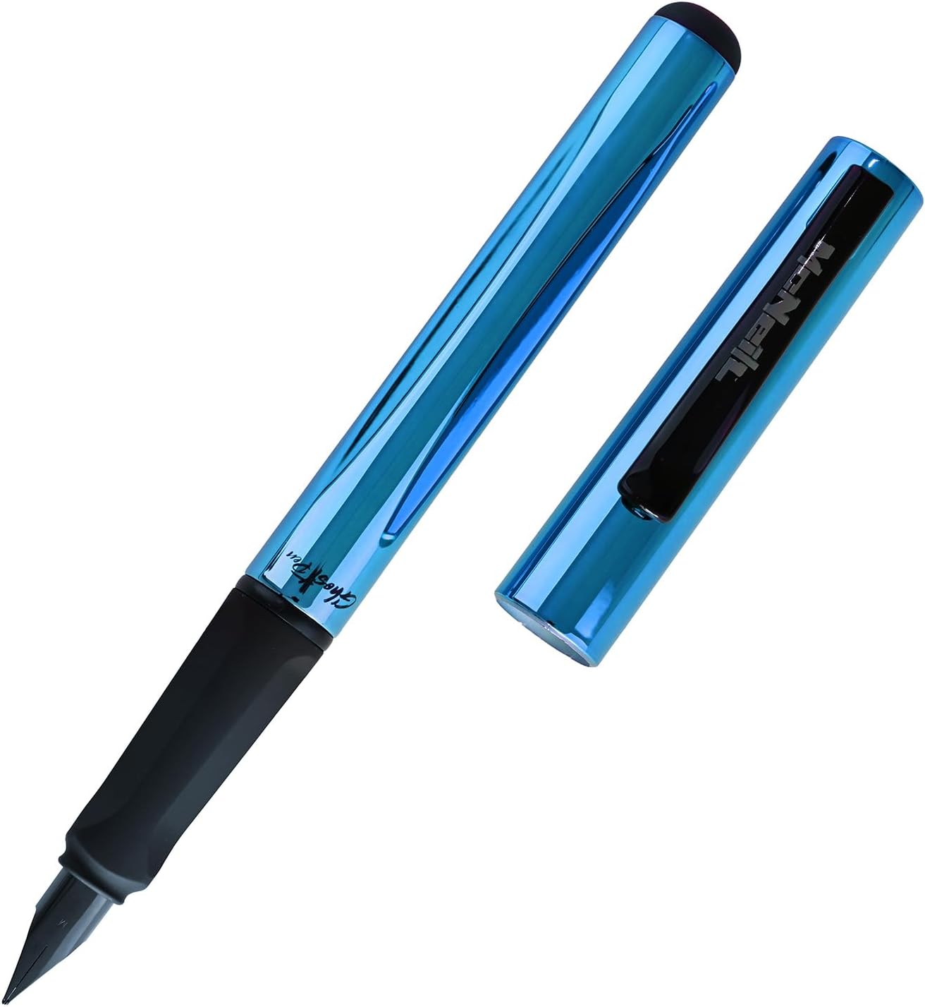 McNeill - Ghost Pen - radierbarer Füller - Metallic - blau