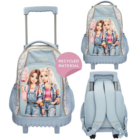 TOPModel Schulrucksack Trolley - Festival fun