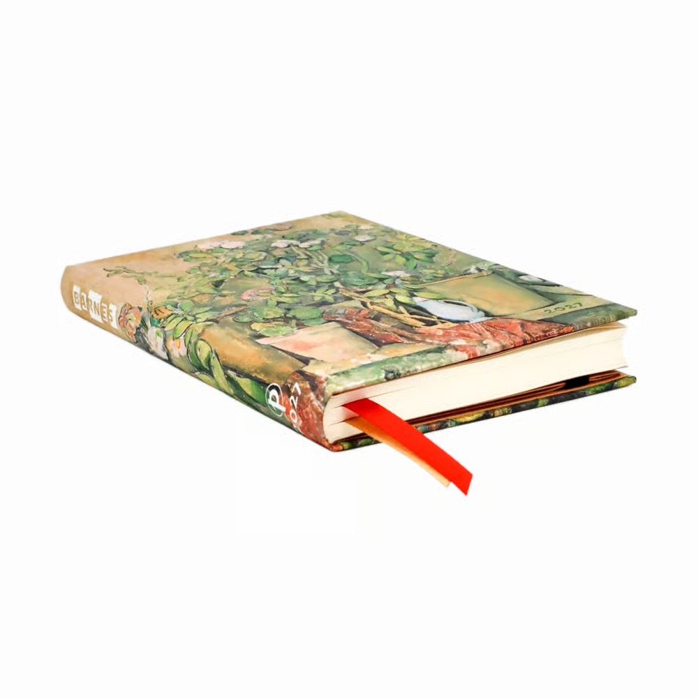Paperblanks 2027 Cezannes Terrakotta-Töpfe und Blumen Hardcover Mini Verso 12-Monatskalender