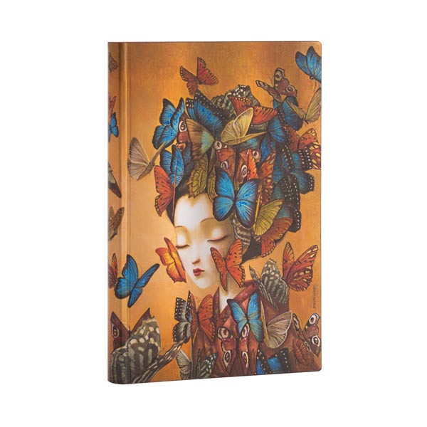 paperblanks - Flexi Softcover - Madame Butterfly - Maxi - Punkteraster