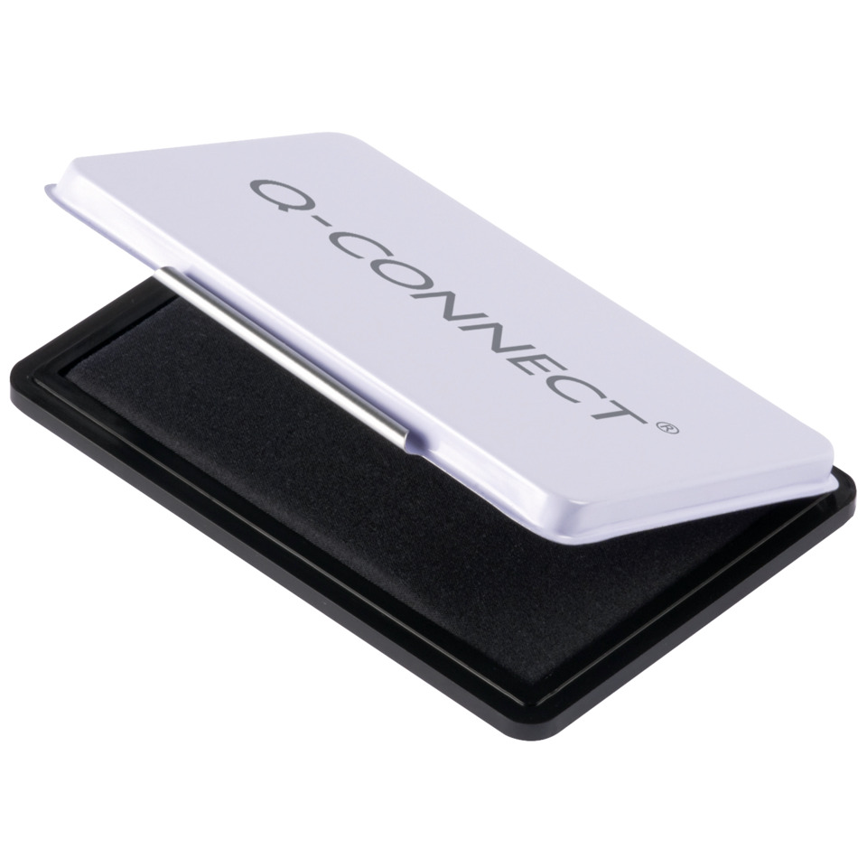 Q-Connect Stempelkissen Gr. 3 (9x5,5cm) - schwarz